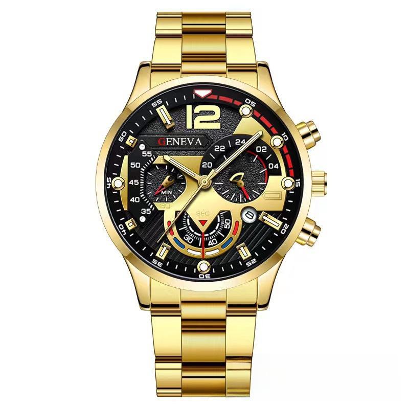 Men's Steel Belt Quartz Watch